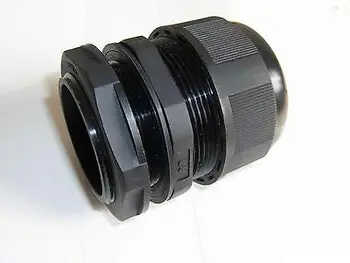 10 x, Черно 18 ~ 25 мм Найлонов Електрически Кабел Водоустойчив Кабелен вход PG29