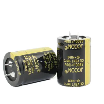 100V3300UF 3300 icf 100 В Ниско съпротивление esr висока честота на алуминиеви електролитни кондензатори 30Х40 мм