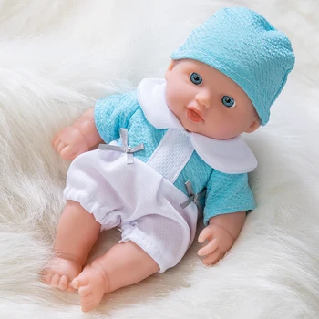 20 см Реалистична Кукла Реборн Моделиране на Новороденото Дете Мека Кукла Партньор на Детски Играчки за Деца за Рожден Ден, Коледни Подаръци
