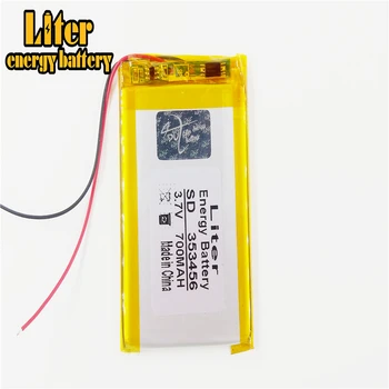 353456 Литиево-полимерна батерия от 3.7 На 700 mah със защитно цена За цифрови продукти Bluetooth GSP