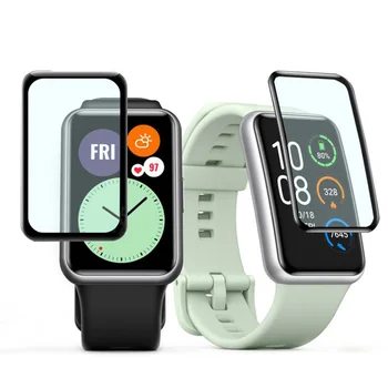 3D извити филм за Huawei Watch Fit /Honor Watch ES с напълно извит ръб, устойчиво на надраскване за Huawei Watch Fit Защитно фолио