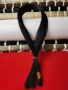 5 чилета цигулка виола виолончело контрабас Монголия натурален черен лък косата на опашка 80-85 см