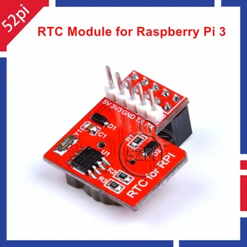 52Pi Оригинален I2C RTC DS1307 точност ръководят Модул RTC Модул Часовник в Реално Време с кнопочной Единица за Raspberry Pi 2/3 Модел B