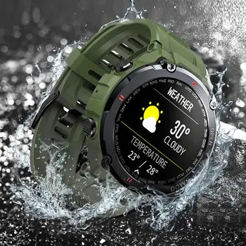 K22 Мъжки Смарт часовници 1,28 IPS Цветен Екран Smartwatch БТ Предизвикателство Монитор на Сърдечната Честота Дистанционно Управление на Музика Камера Водоустойчива Часовници