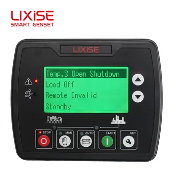 LIXiSE LXC3110 автоматично стартиране на генератора контролер малък дизелов генератор за променлив ток такса в контролния панел, част от генератор