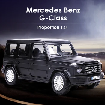 Maisto 1:24 2019 Mercedes Benz G-Class Легкосплавная Модел Автомобил Гласове под Натиска на Автомобили Сбирка