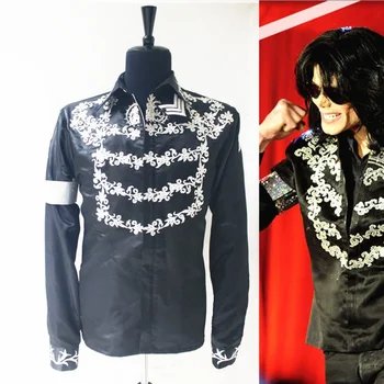 MJ Майкъл Джексън Е то Черно яке Ръчно изработени 2008 г.