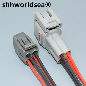 shhworldsea Авто 4pin 2,2 мм plug 6189-0381 90980-11037 9098011037 конектор кабели кабели с клеммой
