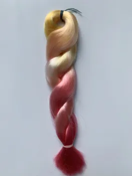 SUPAWIT Играчки с Високо Качество Директен Праскова Жълт Розов Цвят Кукла на Косата на Перука Аксесоари За 1/6 1/8 Мащаб Модни Фигурка Reroot