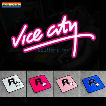 Vice City sin city GTA Скорост на Стикери За Автомобил Мотоциклет Украси Каросерията на Лаптоп, Мобилен Телефон Количка чанта за Носене Светлоотразителни Стикери