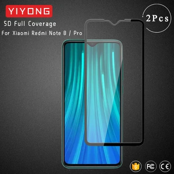 YIYONG 9D Напълно Клеевое Защитно Стъкло За Xiaomi Redmi Note 8T 8 Pro Закалено Стъкло Xiomi Защитно фолио За екрана Xiaomi Note 7 8 2021