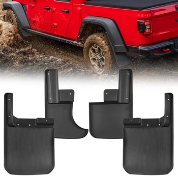 Автомобилни Калници Предните и Задните Калници Калници на Външния Протектор Крило за Jeep Gladiator JT 2019-2021