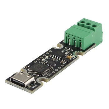 Актуализиран USB адаптер CAN с чип STM32F072 поддържа CAN2.0A и B, използвани за фърмуера CAnable / CandleLight / Klipper