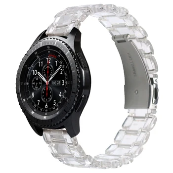 въжета за часа на samsung galaxy watch 46 мм active 2 amazfit bip band 22 мм 20 мм Прозрачен каишка за huawei watch gt 2д correa