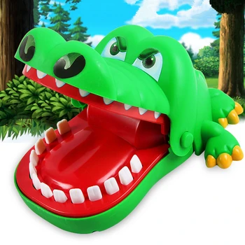 Гореща Разпродажба Творчески Теглене На Устата Зъб Алигатор Ръка Детски Играчки И Семейни Игри Класическа Кусачая Ръка Крокодил Играта