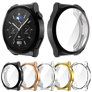 Гъвкав Защитен Калъф за Huawei Watch GT 3 Калъф GT3 Pro 46 мм 42 мм, 43 мм и Устойчив на надраскване Броня Лека Обвивка