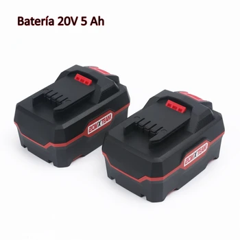 Две опаковки на Новия литиево-йонна батерия 20 В 5Ач за безжични електрически инструменти Parkside X 20V Team за PAP 20 B3, PAP 20 A3, PAPS 208 A1