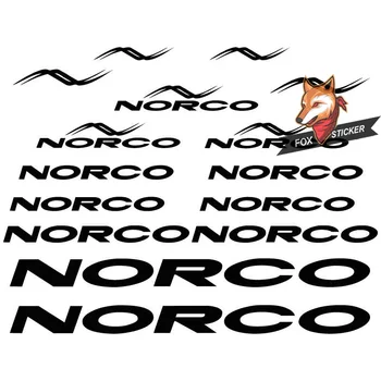 Етикети към велосипедную рамката на пътен велосипед планинският велосипед МТВ Писта под наем велосипед TT цикъл стикер светлоотразителни стикери за NORCO етикети