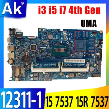 За dell Inspiron 15 7000 7537 дънна Платка за лаптоп 12311-2 CN-0K58JN 02KN1H дънна Платка i5 i7 4th Gen процесор w/GT750M или UMA