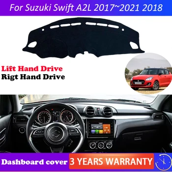 за Suzuki Swift A2L 2017 ~ 2021 2018 Противоскользящий Мат Тампон върху таблото на сенника Dashmat автоаксесоари 2019 2020