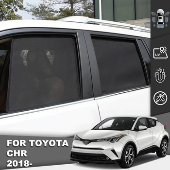 За Toyota C-HR AX10 CHR 2016-2022 CH-R Магнитен Авто сенника на Предната Рамка на предното стъкло Завеса Задното Странично Прозорец на сенника Щит