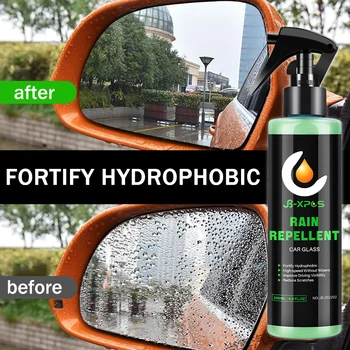 Защитата От дъжд За автомобилни Стъкла Трайно Защитно Покритие Нано Гидрофобный вода-репелент Спрей За Предно стъкло и Огледало за Обратно виждане