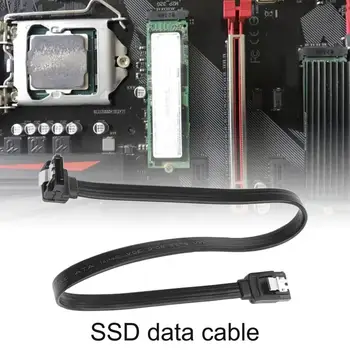 Кабел SATA SSD Данните Адаптер Двоен канал 6 GB/сек. 40 см Директен 90 Градуса Твърд Диск SATA3.0 Кабел за SSD