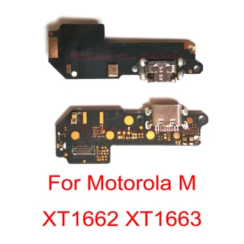 Нов USB Порт За Зареждане Конектор за Док-Станция за Свързване на Гъвкав Кабел За Motorola MOTO M XT1662 XT1663 USB Порт за Зарядно Устройство Конектор Гъвкав Кабел