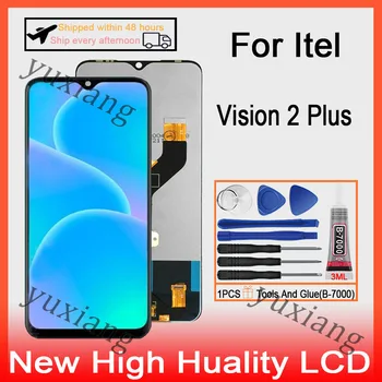 Оригинални LCD дисплей За Itel Vision 2 Plus P681L LCD дисплей с Сензорен екран Дигитайзер, Подмяна на