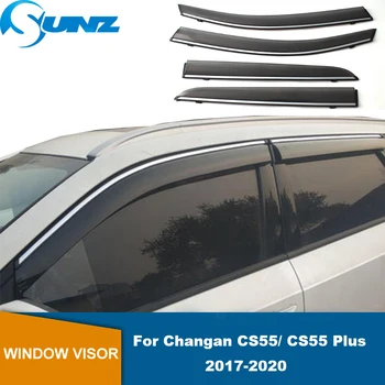 Прозорец Очила За Changan CS55/CS55 Plus 2017 2018 2019 2020 Pinwheels Защита От Слънце и Дъжд Дефлектор Врата Козирка Навеси, Покриване на