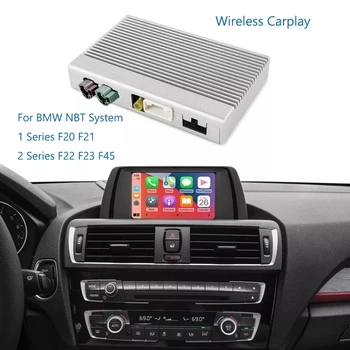 Пътен Топ Безжична Apple CarPlay Android Авто Декодер Интерфейс NBT CarPlay За BMW 1 Series F20 F21 2 Серия F22 F23 F45