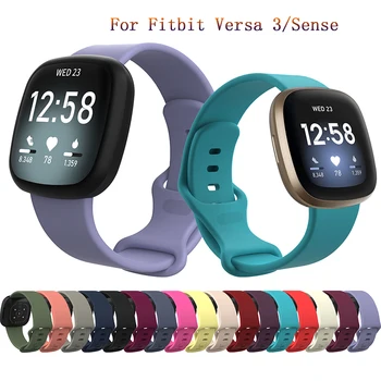 Цветни сменяеми каишка За fitbit Versa 3 4 Быстросъемный гривна За смарт часа fitbit Sense За Fitbit Versa3 аксесоари